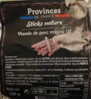 Sticks nature de saucisson sec