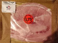 Jambon cuit cuisiné au bouillon à l'os