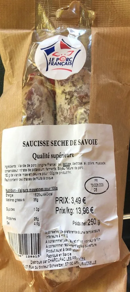 Saucisse seche de savoie