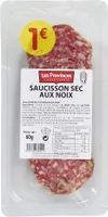 Saucisson sec aux noix