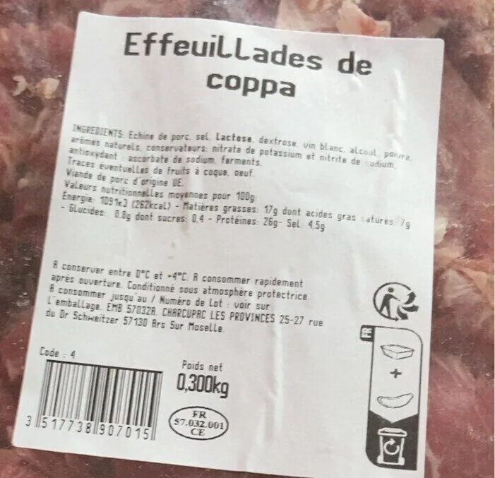 Effeuillade de Coppa