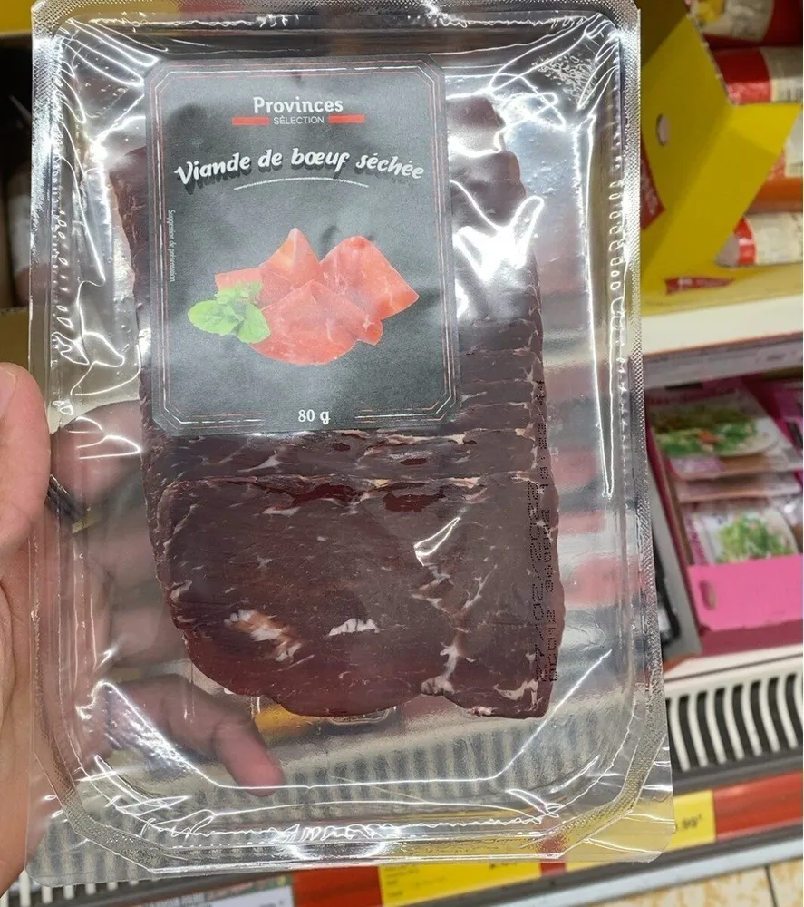 Viande de boeuf séchée