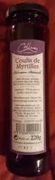 Coulis de myrtilles