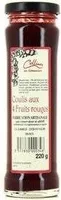 Coulis aux 4 fruits rouges