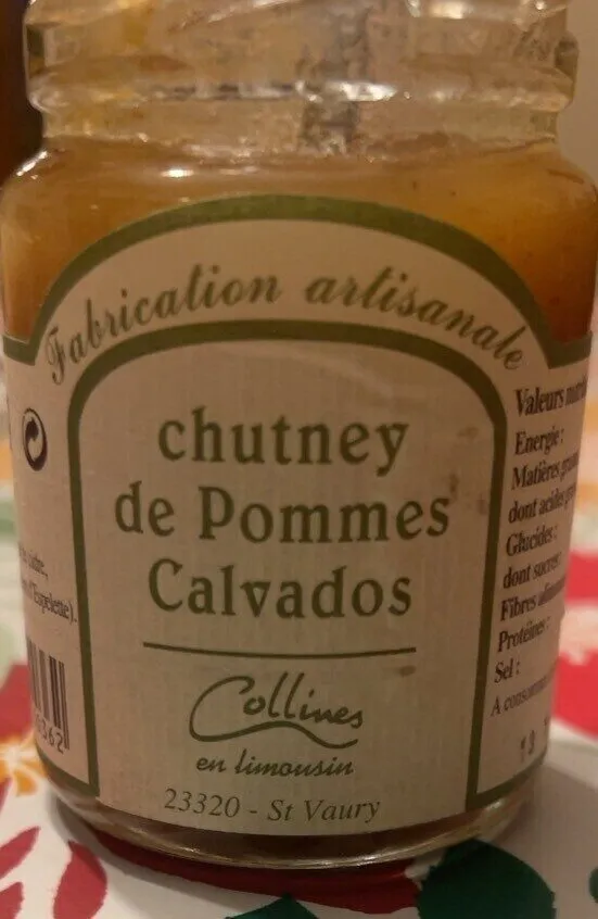 Chutney de pomme calvados