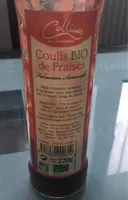 Coulis bio de fraise