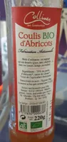 Coulis bio Abricot