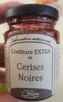Confiture extra de cerises noires