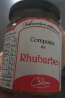 Compotée de rhubarbe