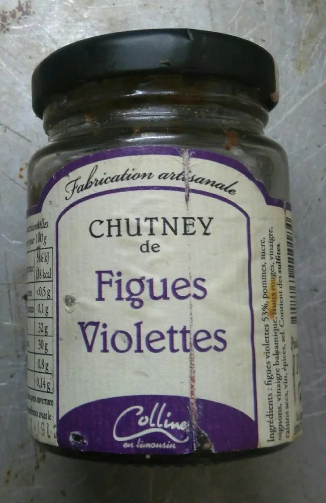 Chuntney de figues violettes