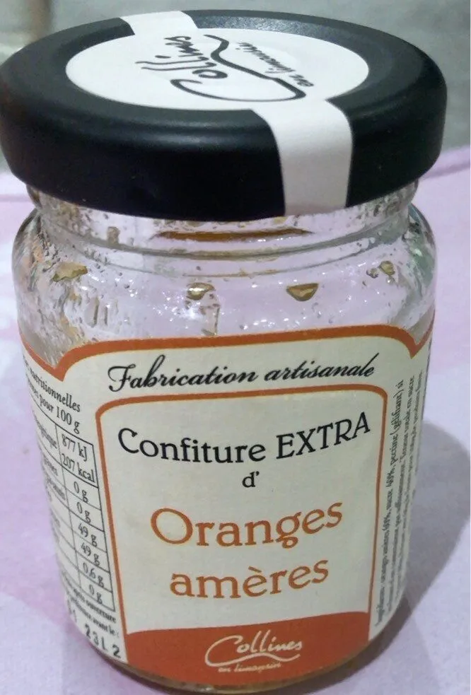 Confiture extra d’oranges ameres