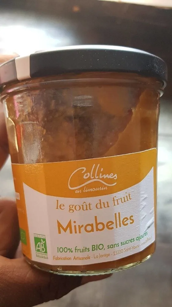 Collines- le goût du fruit- Mirabelles