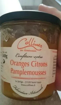 Confiture Orange citron pamplemousse