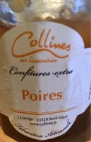 Confitures de poires