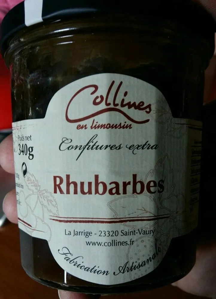 Confiture de rhubarbe