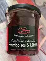Confiture extra Framboises et Litchis