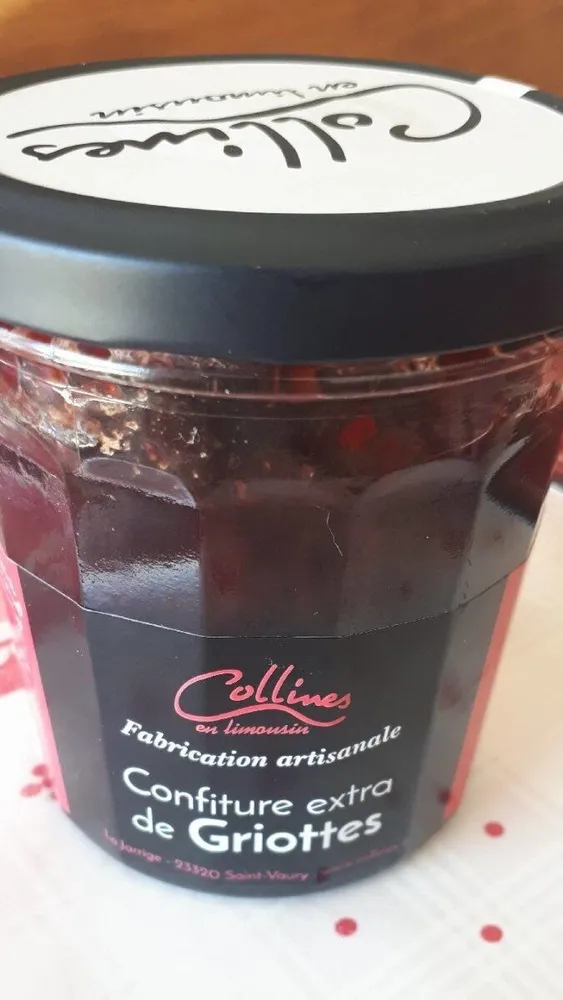 Confiture extra de griottes