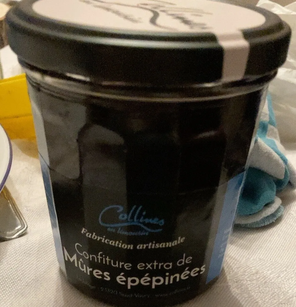 Confiture extra de mures epepinees
