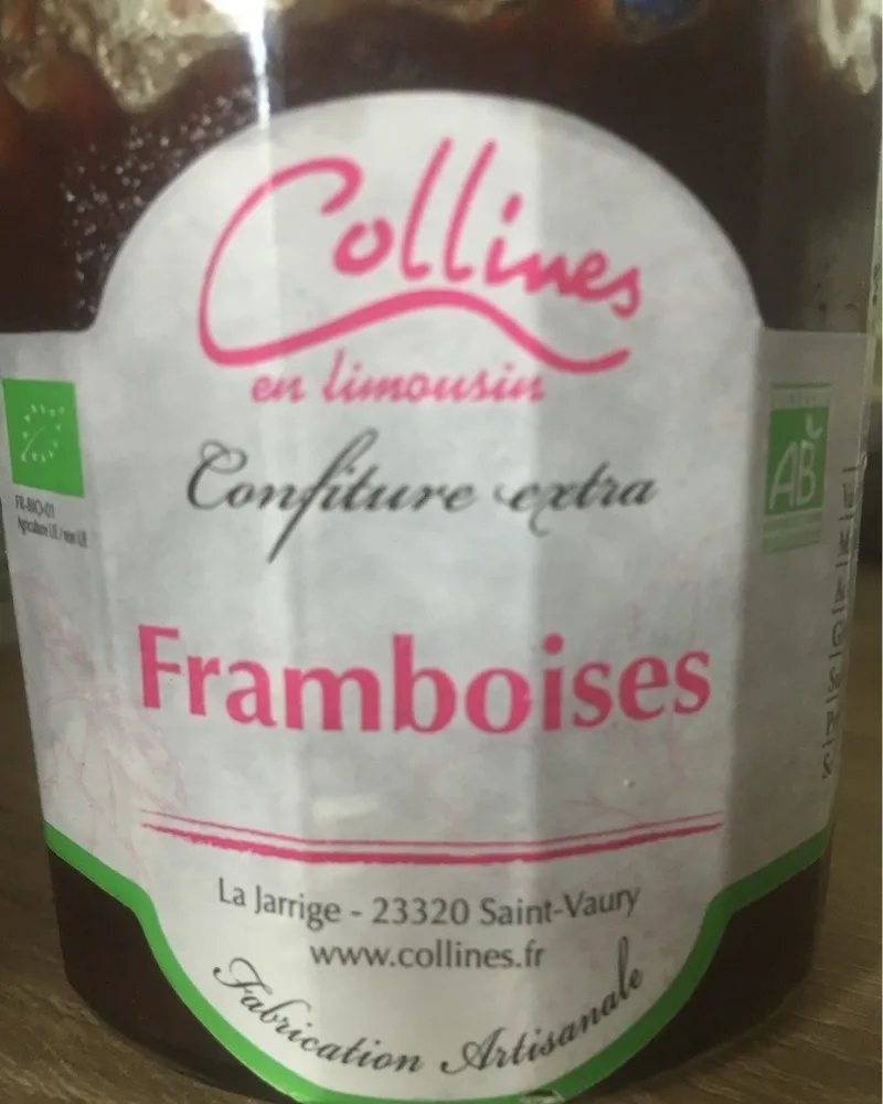Confiture extra Framboises