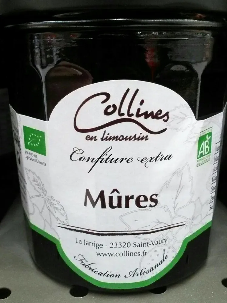Confiture extra Mûres