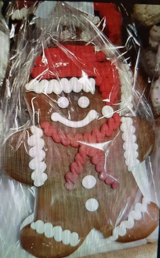 Monsieur Pain d'épices décoré