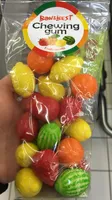 Chewing gum Fruits assortis