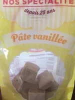 Pâte vanillée