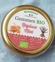 Gommes bio réglisse miel