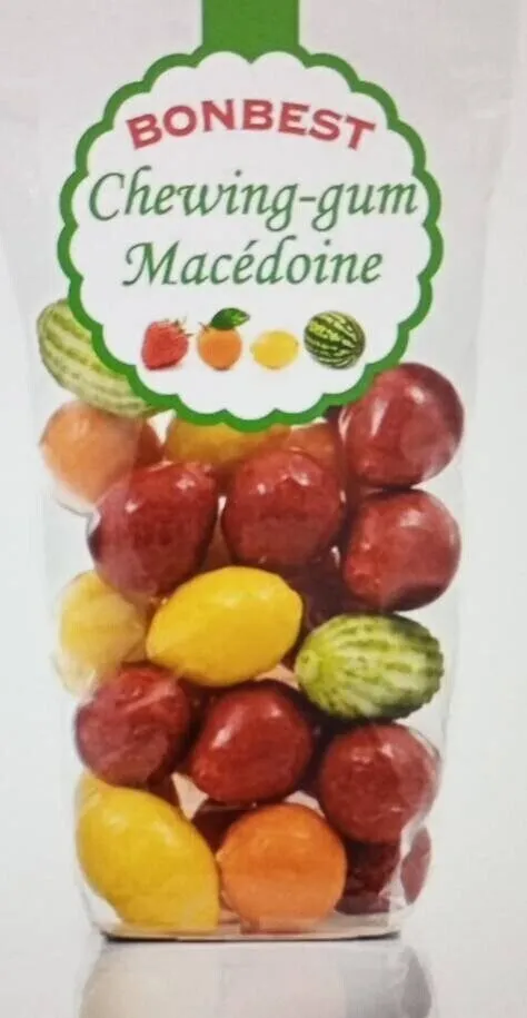 Chewing-gum macédoine