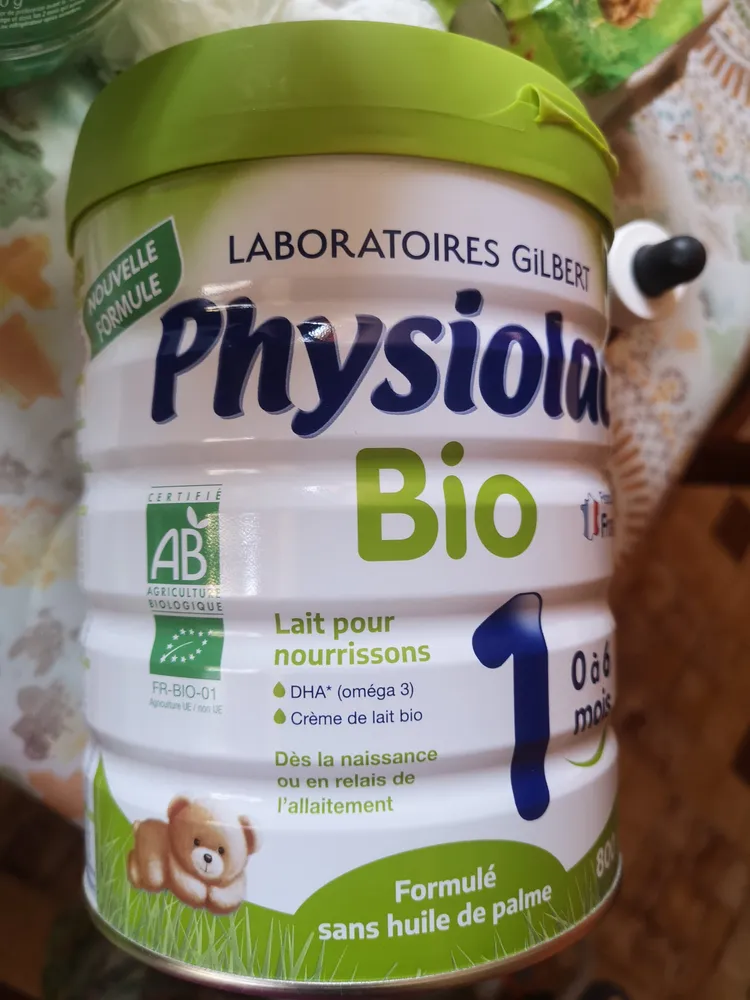 Physiolac bio 1 (0 à 6 mois)