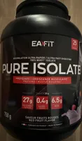 Pure isolate saveur fruits rouges