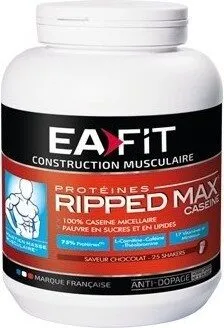 Eafit Ripped Max Caseine Vanilla 750G (muscular Construction)