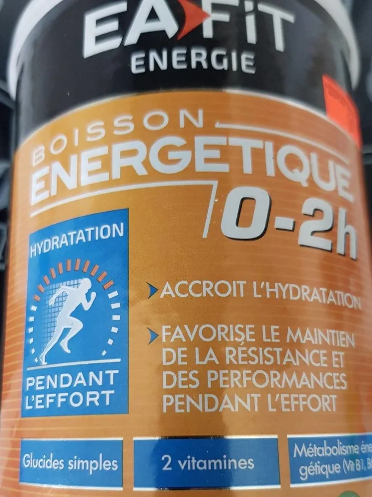 Boisson énergétique 0-2h