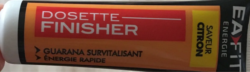 Dosette finisher