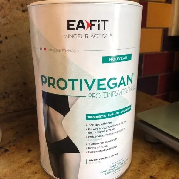 Eafit Protivegan Vanille - Caramel 450G