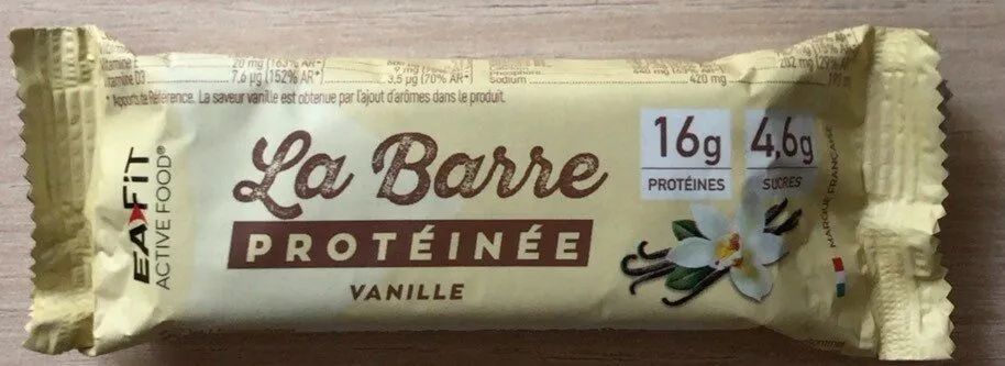 La barre proteinée Vanille