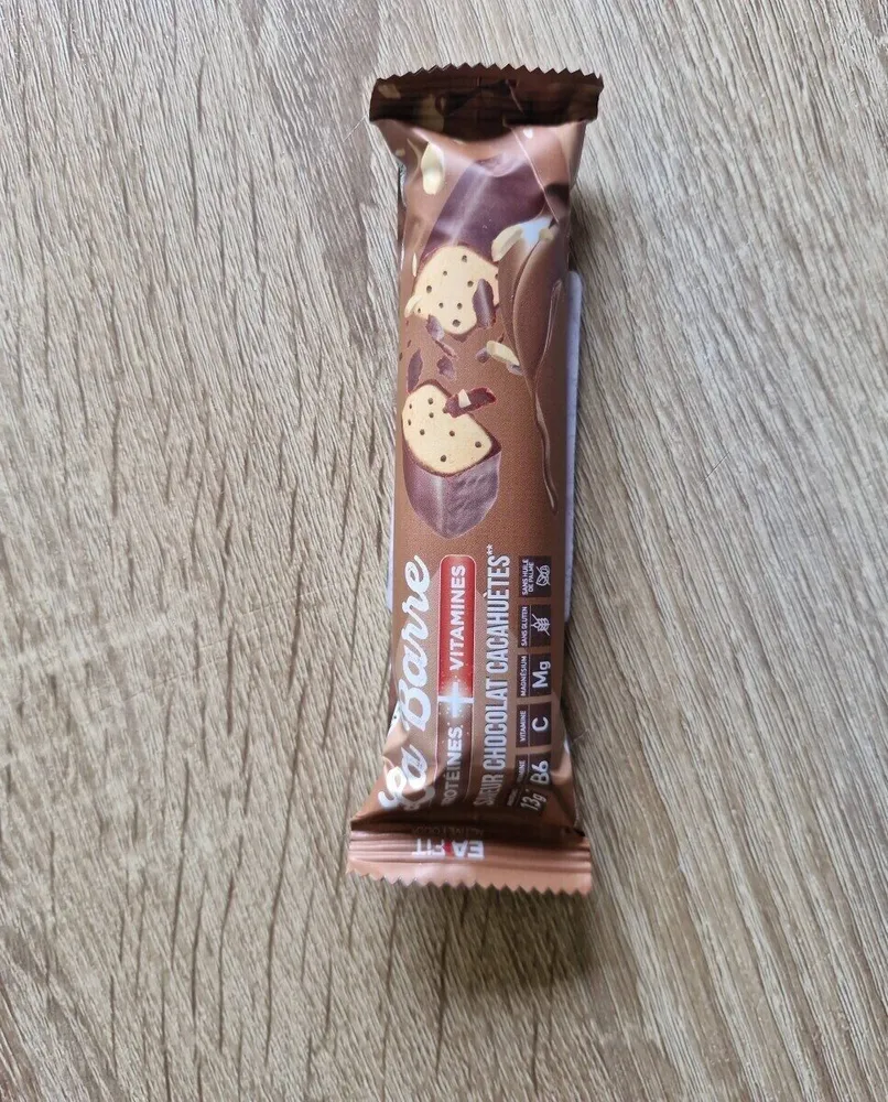 La barre chocolat cacahuète