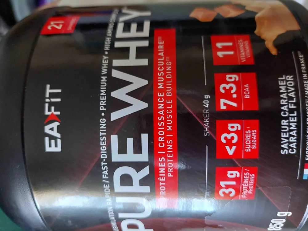 Pure Whey Saveur Caramel