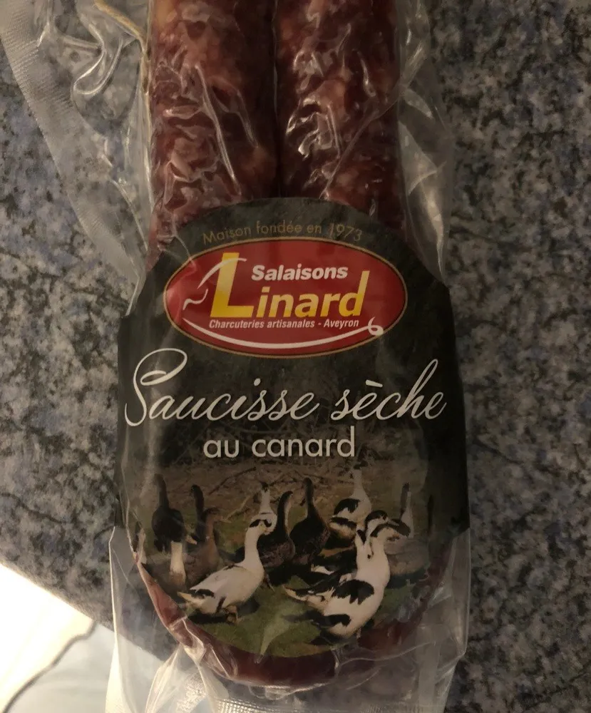 Saucisse seche au canards