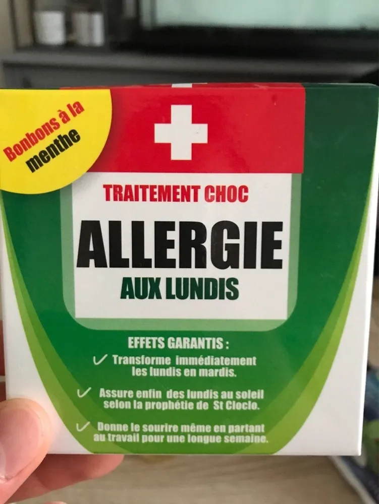 Traitement choc allergie aux lundi