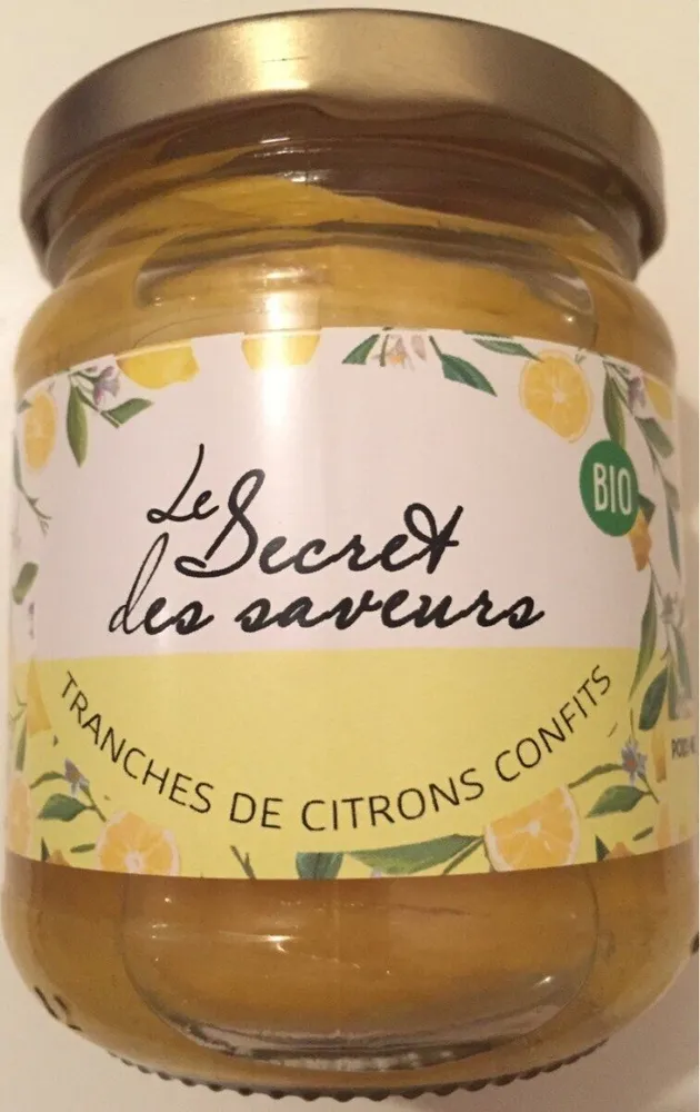 Tranches de citrons confits