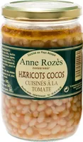 Haricots cocos à la tomate