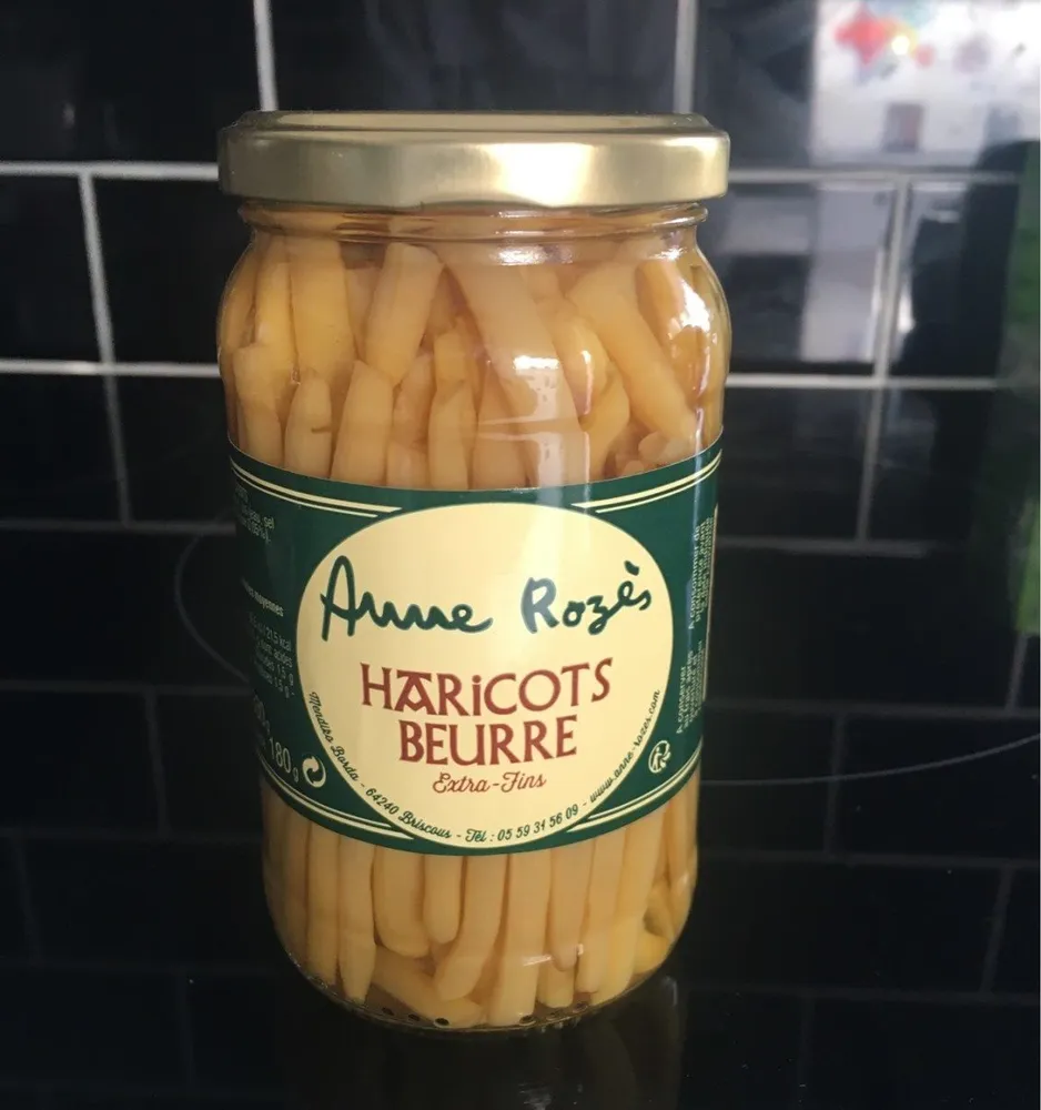Haricots beurre extra fins