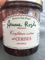 Confiture extra de cerises noires