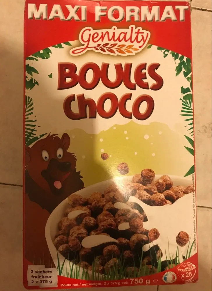 Boules choco