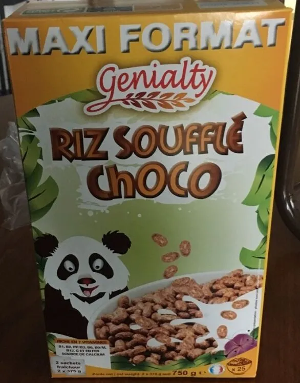 Riz soufflé choco