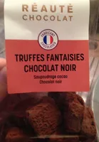 Truffes fantaisies chocolat noir