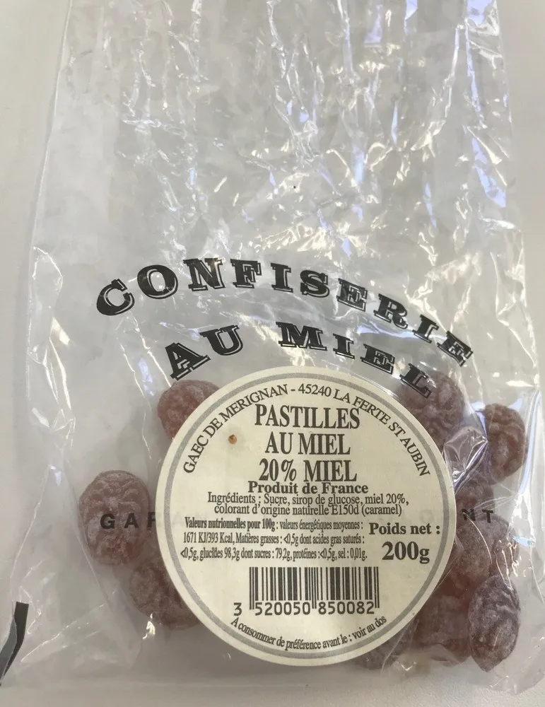 Pastilles au miel