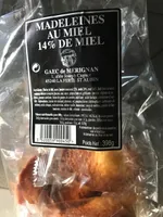 Madeleines au miel