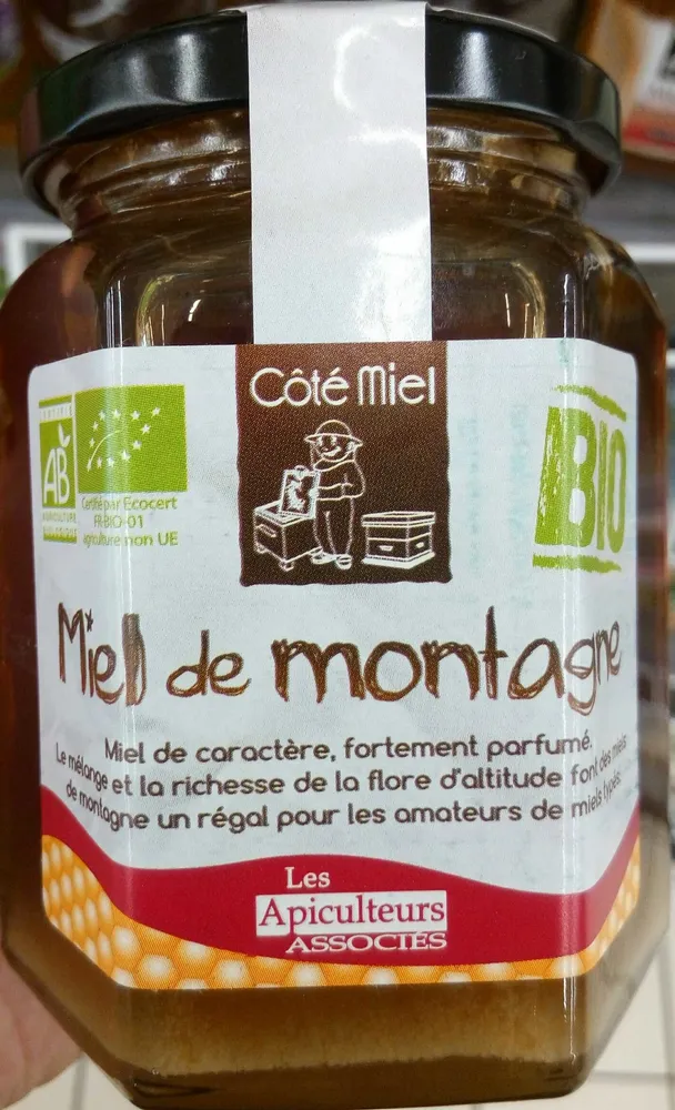 MIEL DE MONTAGNE BIOLOGIQUE 375G